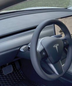 Model 3 Matte Black Dash & Doors Trim Covers